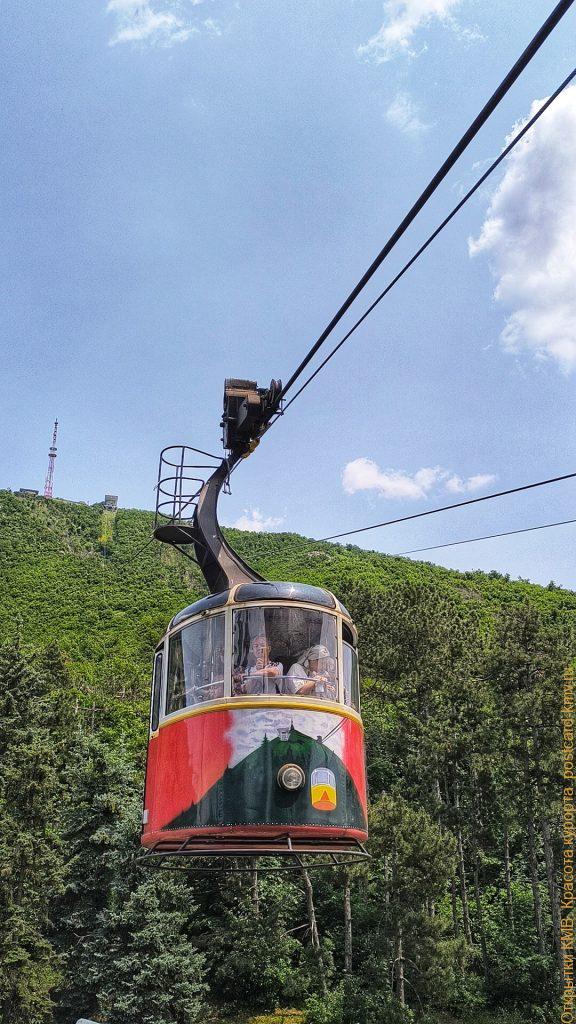 Вагончик канатной дороги в пятигорске